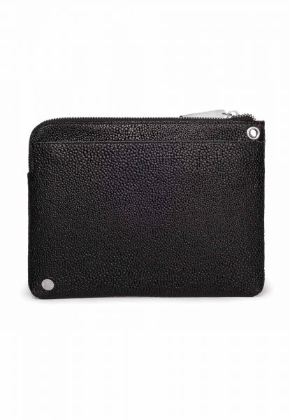 Gretchen - Jasmine Clutch - Midnight Black Circles