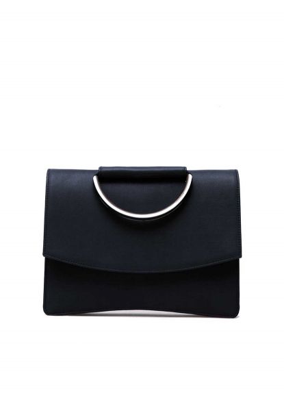 Gretchen - Oyster Clutch Three - Night Blue