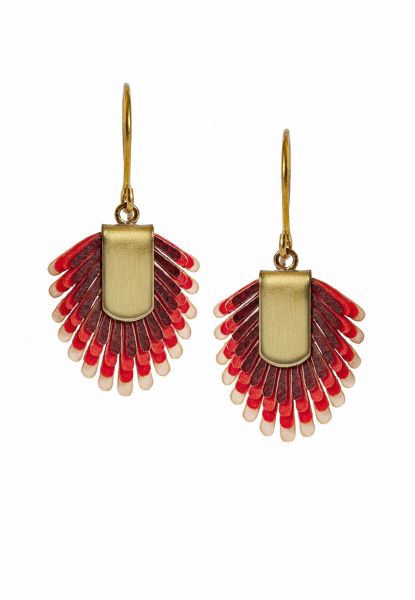 Gretchen - Pam Pem Earring S - Red