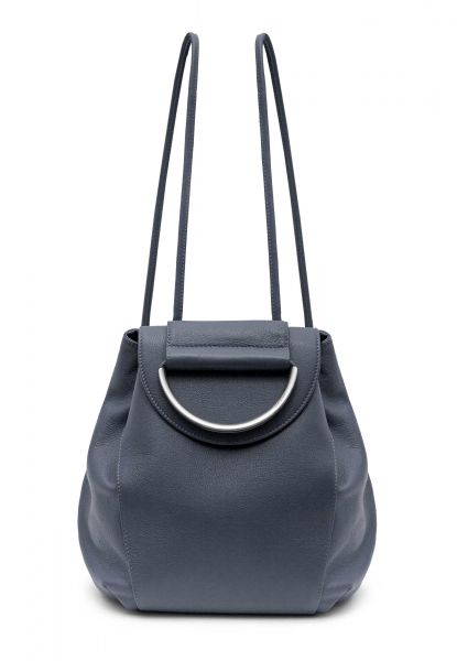 Gretchen - Oyster Backpack Two - Denim Blue