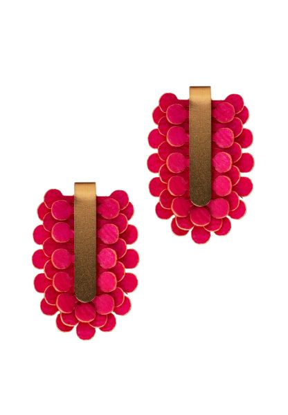 Gretchen - Pam Pem Earrings Dots S - Pink