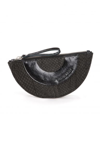 Gretchen - Coin Purse One - Black Salmon