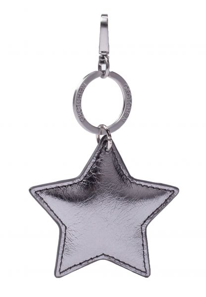 Gretchen - Star Keyring - Dark Silver