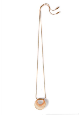 Vlum Loop Halskette Mustard Gold – Halsketten für Damen