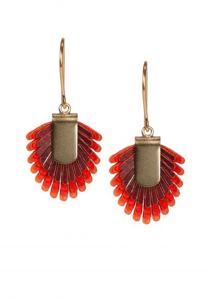 Gretchen - Pam Pem Earring S - Red