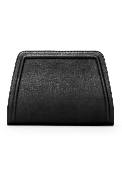 Gretchen - Lyra Clutch Two - Midnight Black