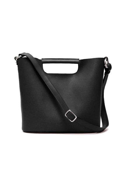 Gretchen - Crocus Shoulderbag - Midnight Black