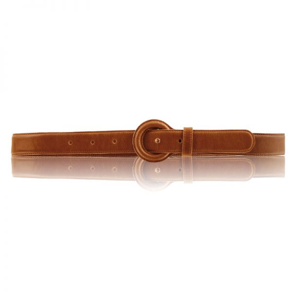 Gretchen - Belt Seven - Cognac Brown