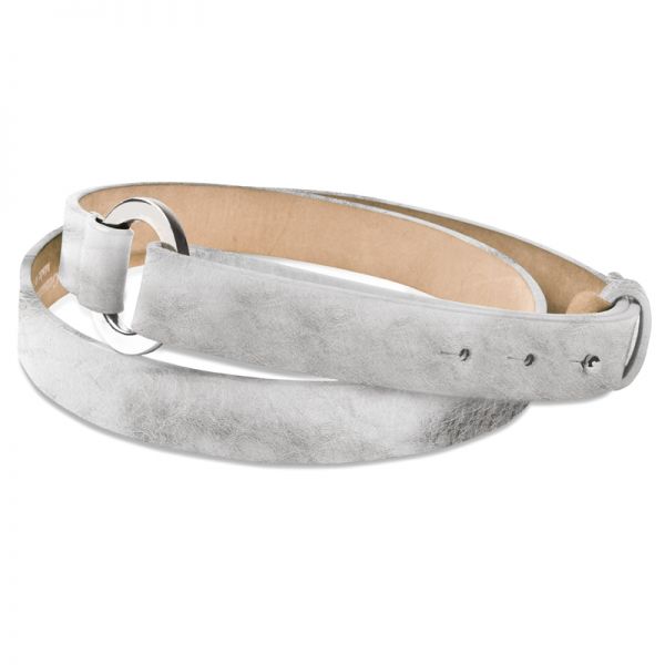 Gretchen - Loop Belt -Sparkling Silver