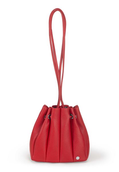 Gretchen - Fan Small Shoulderbag - Cranberry Red Silver