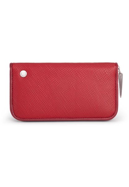 Gretchen - Purse Three - Cranberry Red Wave