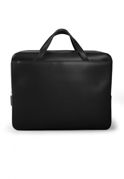 Gretchen - Crocus Laptop Bag - Midnight Black