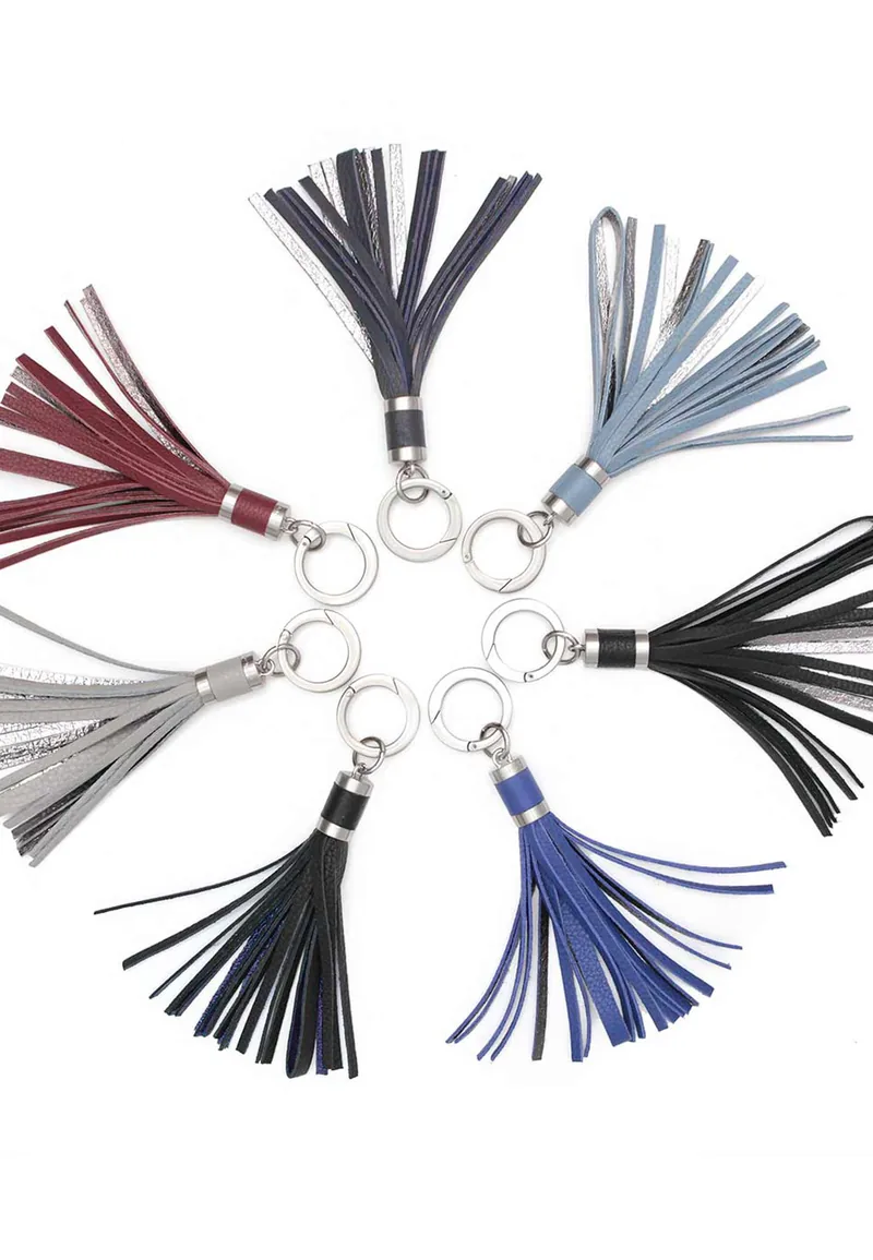 Gretchen Tassel Keyholder – handgefertigter Schlüsselanhänger in Multicolor
