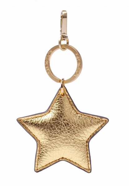 Gretchen - Star Keyring - Platinum Gold