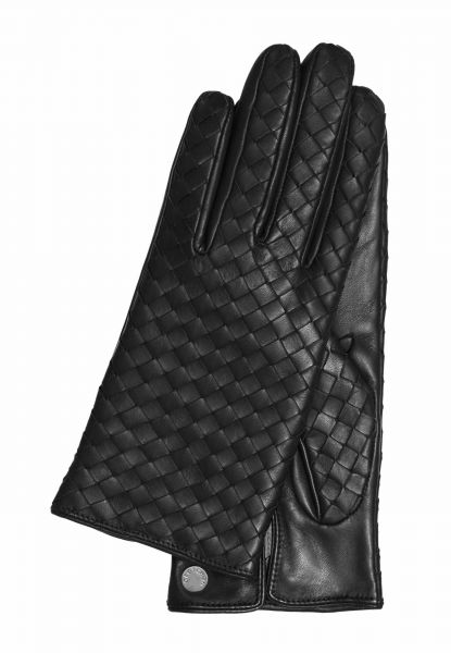 Gretchen - GL24 Woven Glove - Deep Black - 6,5