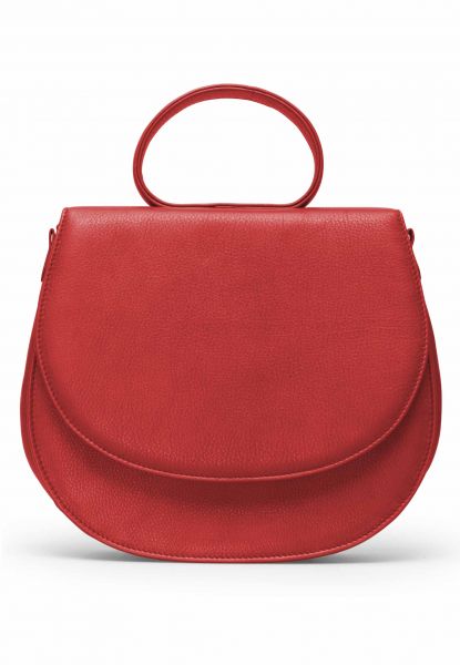 Gretchen - Ebony Loop Bag Two - Cranberry Red