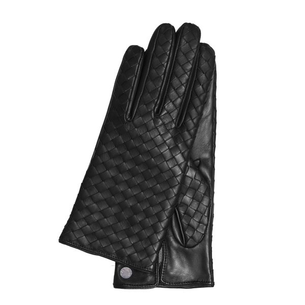 Gretchen - GL24 Woven Glove - Deep Black - 6,5