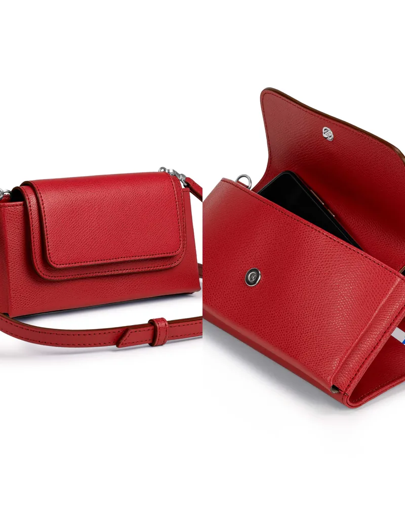 Gretchen Crocus Smartphone Purse – crossbody phone bag with wallet