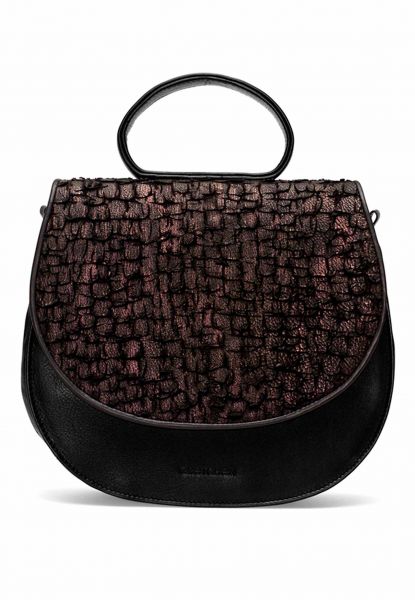 Gretchen - Ebony Loop Bag Two - Midnight Black Torn