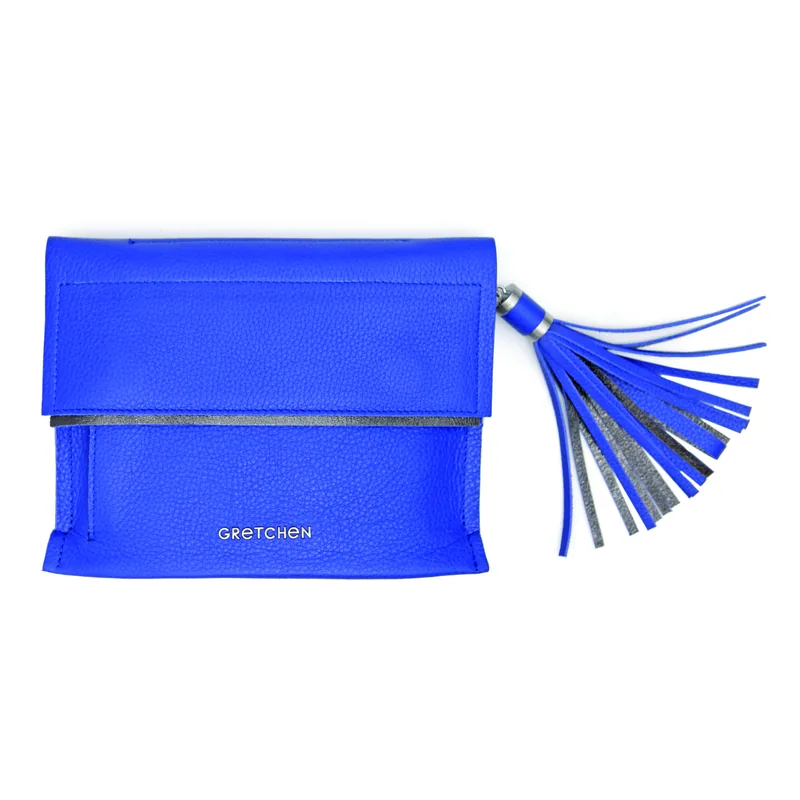 Gretchen Opal Bum Bag in Nautical Blue mit Leder-Schlüsselanhänger