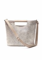 Gretchen - Crocus Shoulderbag Pony - Birch Beige Pony