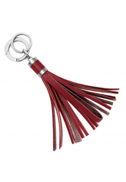 Gretchen - Tassel Keyholder - Chianti Red Slate