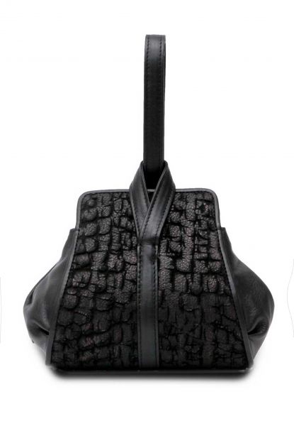 Gretchen - Tango Mini Pouch - Midnight Black Torn