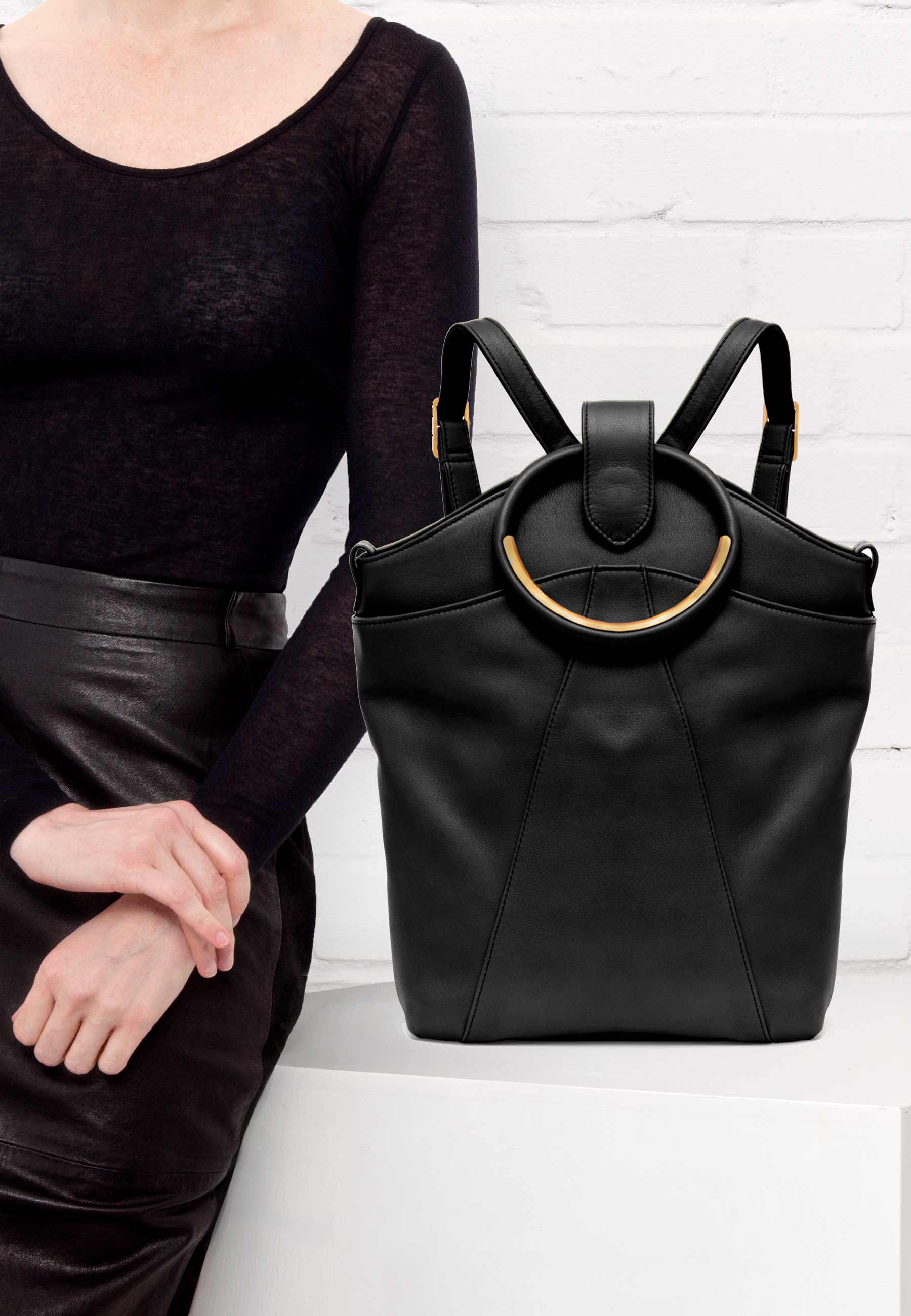 Maple Metal Backpack Midnight Black Gold