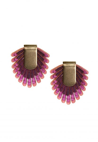 Gretchen - Pam Pem Earring Stud - Rose