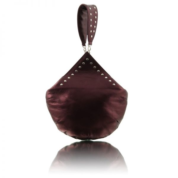 Gretchen - Amara Pouch - Wine Metallic