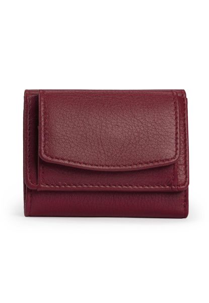 Gretchen - Jasmine Coin Tray Purse - Chianti Red