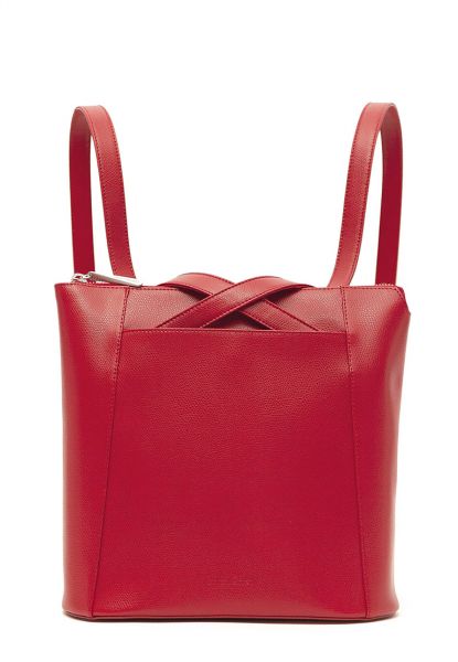 Gretchen - Crocus Midi Backpack - Crimson Red