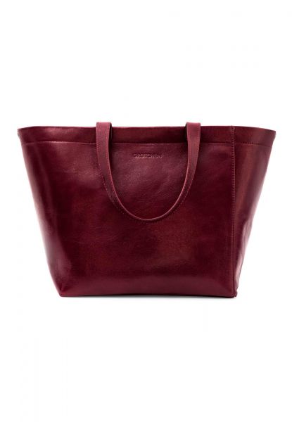 Gretchen - Dice Tote - Chianti Red