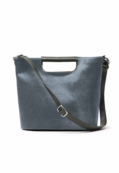 Gretchen - Crocus Shoulderbag Pony - Foggy Blue Pony