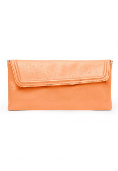 Gretchen - Lyra Clutch - Peach