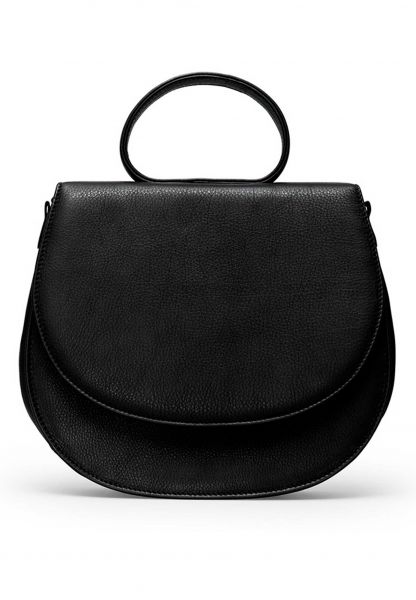 Gretchen - Ebony Loop Bag Two - Midnight Black