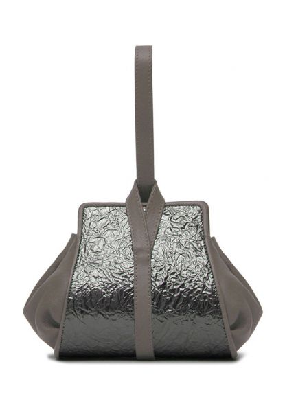 Gretchen - Tango Mini Pouch - Slate Crash Metallic