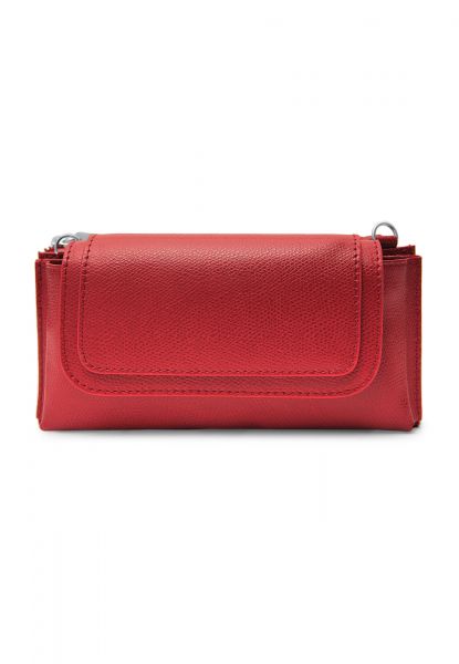 Gretchen - Crocus Smartphone Purse - Crimson Red