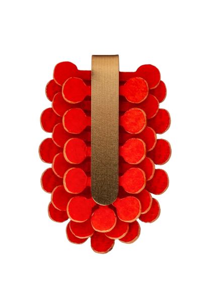 Gretchen - Pam Pem Earrings Dots S - Red