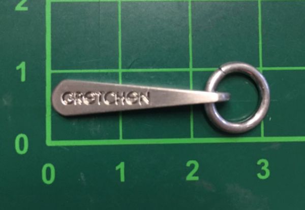 25mm Zipper Puller_S. | PROBLEM RING OPENING UP - REDESIGN FOR NEXT ORDER