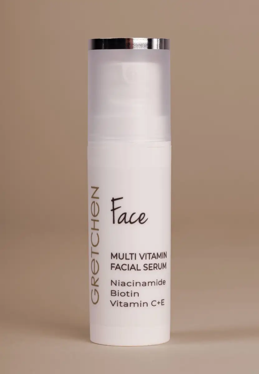 Gretchen Face Multivitamin Facial Serum with niacinamide, biotin and vitamins C+E for a daily moisture boost
