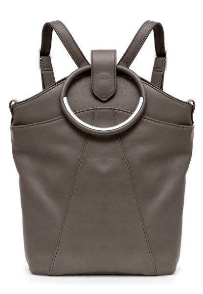 Gretchen - Maple Metal Backpack - Stone Gray