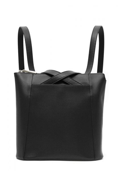 Gretchen - Crocus Midi Backpack - Midnight Black