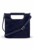 Gretchen - Crocus Small Shoulderbag - Navy Blue Pony