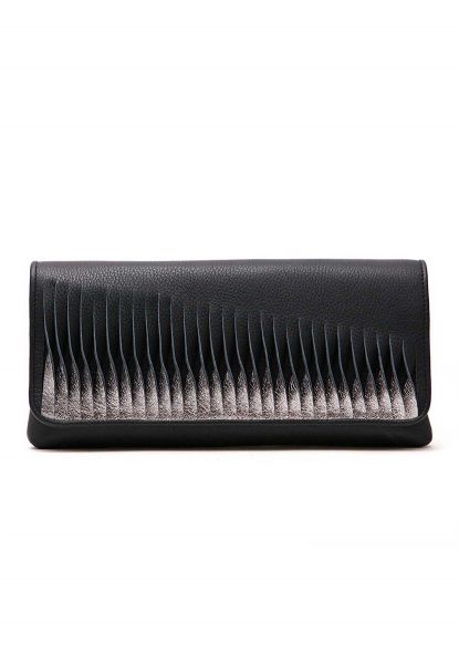 Gretchen - Ray Clutch - Night Blue Silver