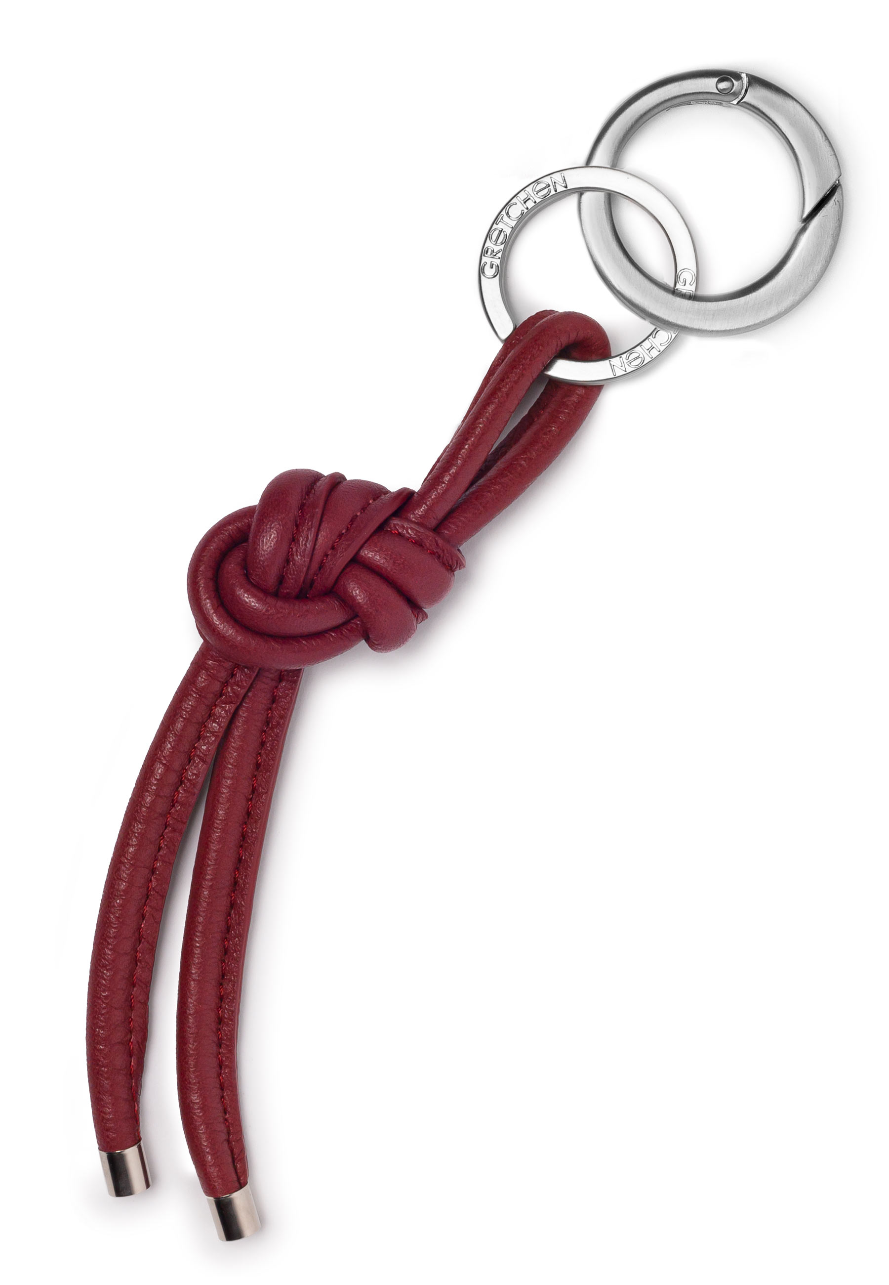 Chianti Red MORE PORTEMONNAIES | | Knot Keyring - & | GRETCHEN | Knot Keyring.Chianti Schlüsselanhänger Red