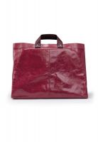 Gretchen - All In Midi Shopper - Burgundy Red