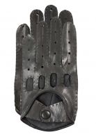 Gretchen - Glove GLM15 - Cloudy Gray, Black - 9,5