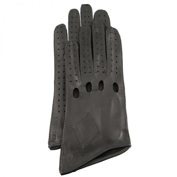 Gretchen - Long Car Gloves GL8 - Gray - 7,5